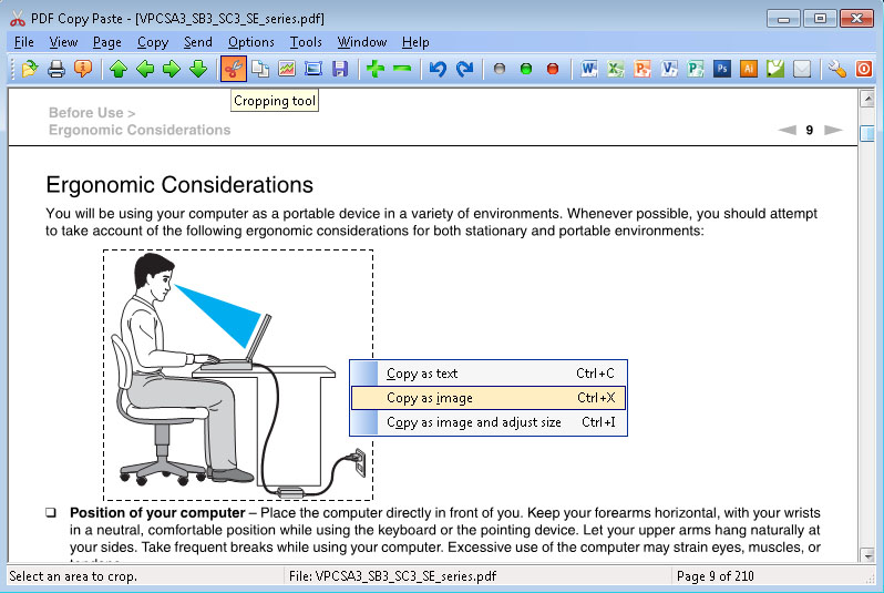 Windows 7 PDF Copy Paste 2.0 full